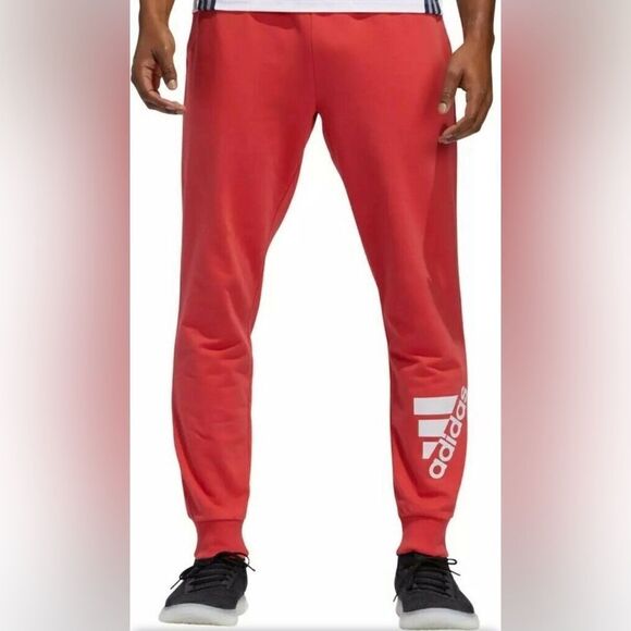 Adidas Men's Post Game Lite French Terry Joggers Pants GG2331 SIZE XL - Picture 1 of 14